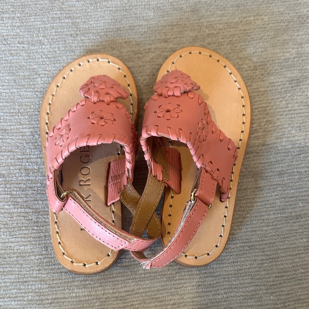 Jack Rogers Coral Kids Sandals